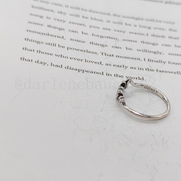 Pandora Mom Pavé Heart Ring - Picture 9 of 9